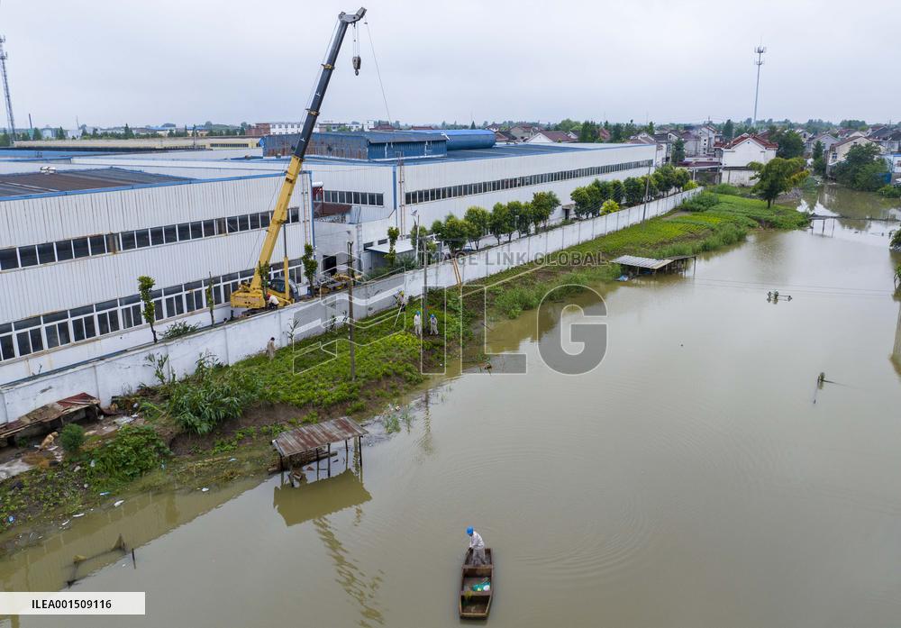 Rainstorm Hit Taizhou