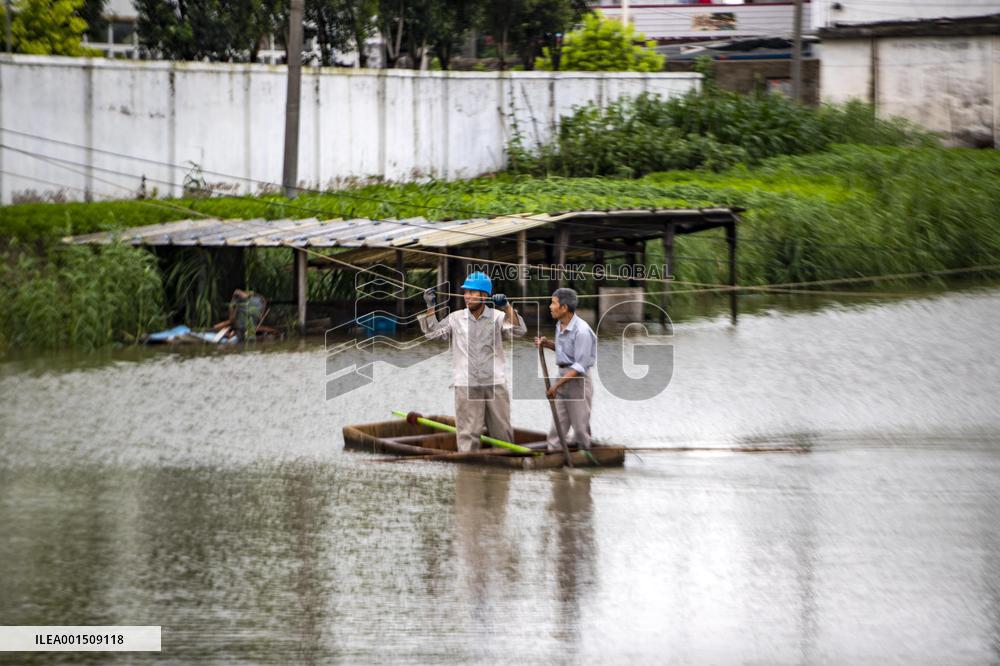 Rainstorm Hit Taizhou