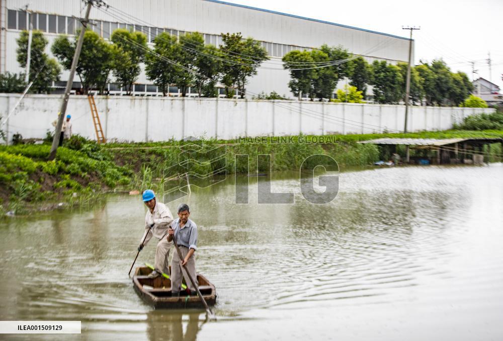 Rainstorm Hit Taizhou
