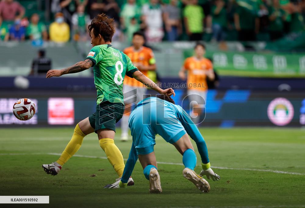 (SP)CHINA-BEIJING-FOOTBALL-CSL-BEIJING VS SHENZHEN (CN)