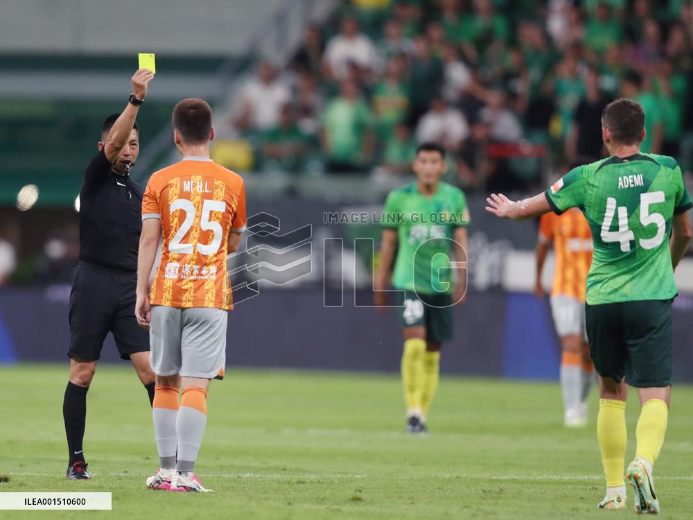 (SP)CHINA-BEIJING-FOOTBALL-CSL-BEIJING VS SHENZHEN (CN)