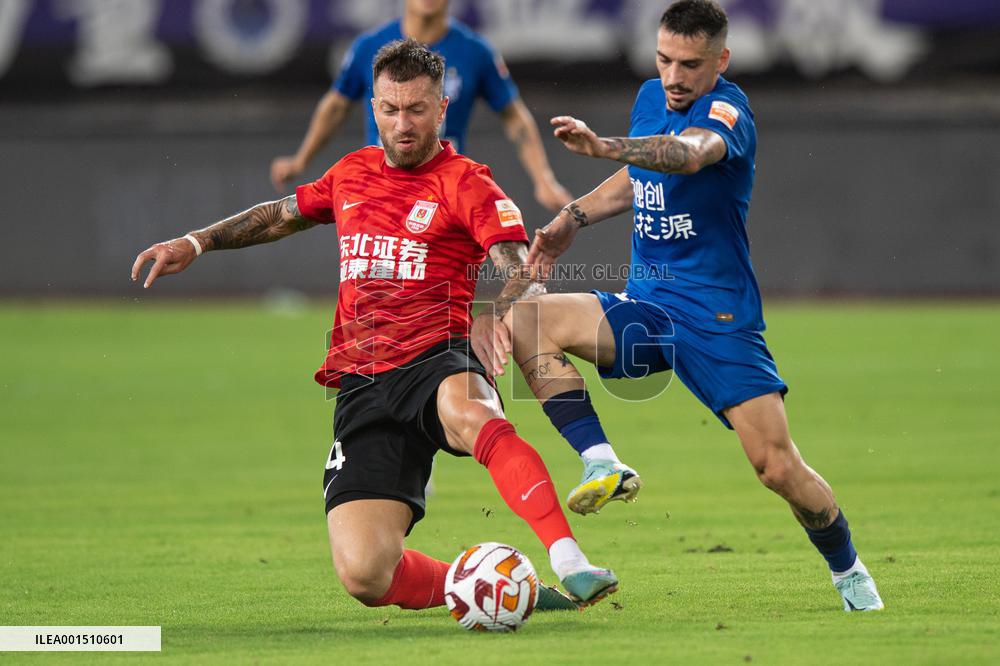 (SP)CHINA-WUHAN-FOOTBALL-CSL-WUHAN VS CHANGCHUN (CN)