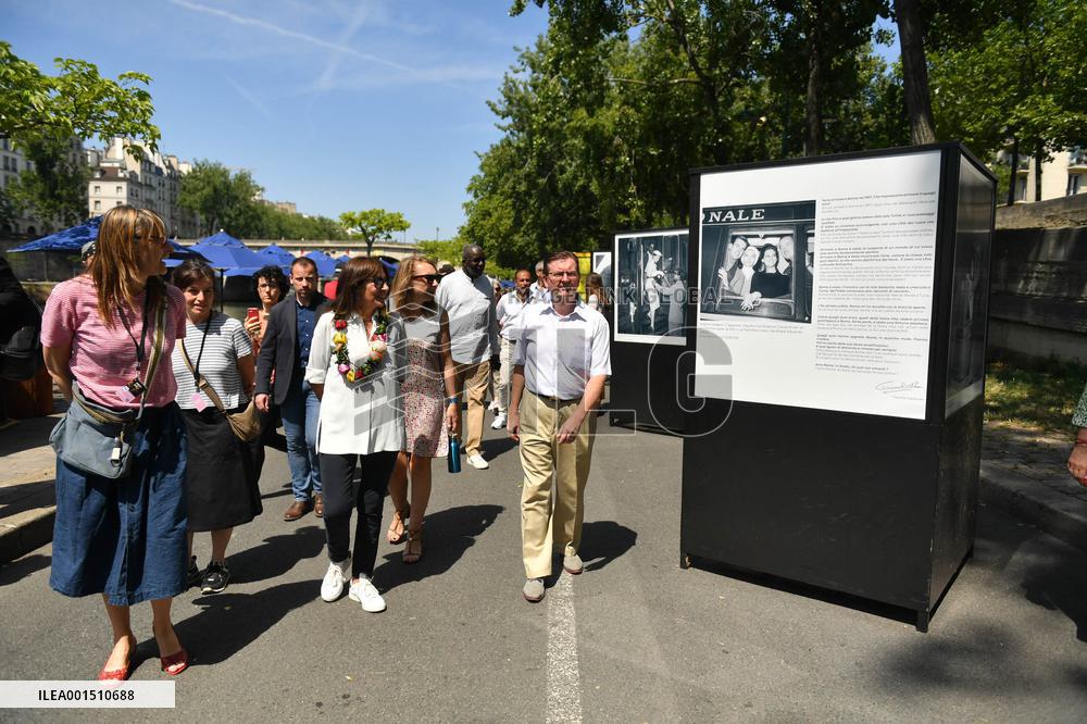 Anne Hidalgo Opens Paris Plages 2023