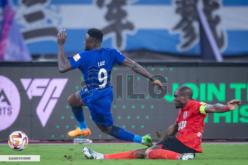 (SP)CHINA-WUHAN-FOOTBALL-CSL-WUHAN VS CHANGCHUN (CN)