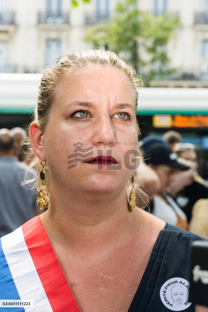 Rally Against Police Violence In Memory Of Adama Traore - Paris