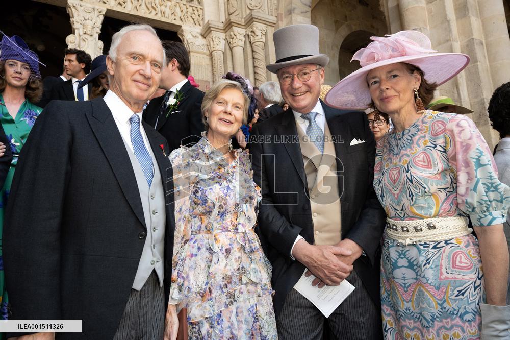 Wedding of Prince Amaury Bourbon-Parme & Miss Pelagie Mac Mahon - Autun