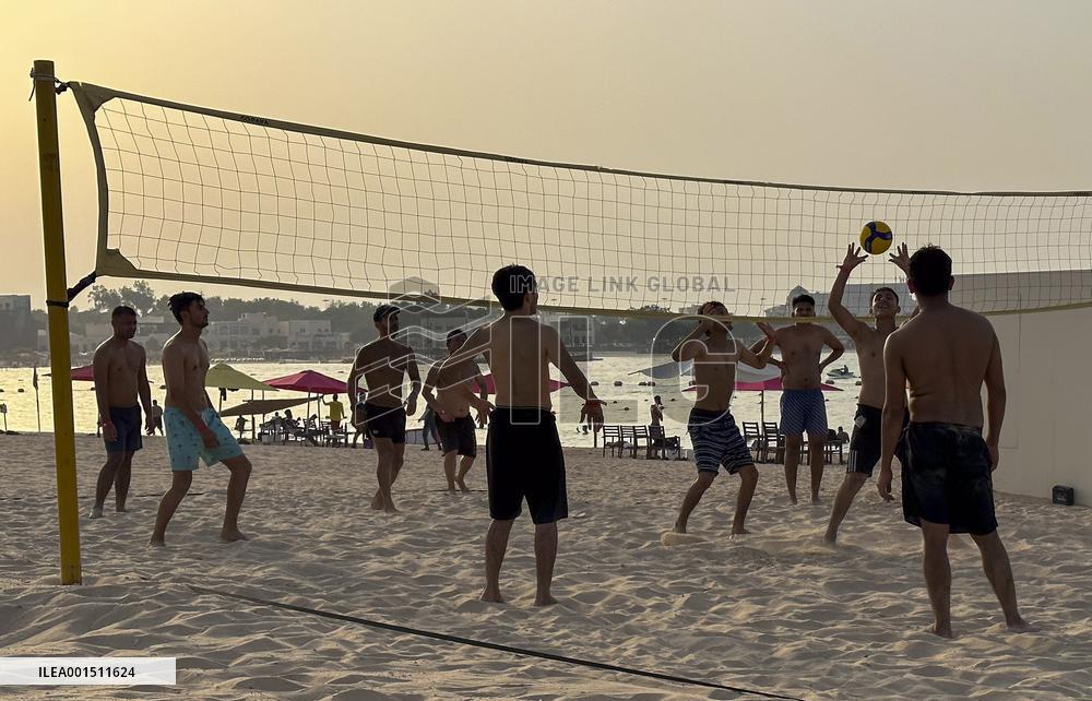 QATAR-DOHA-DAILY LIFE-HEAT WAVE