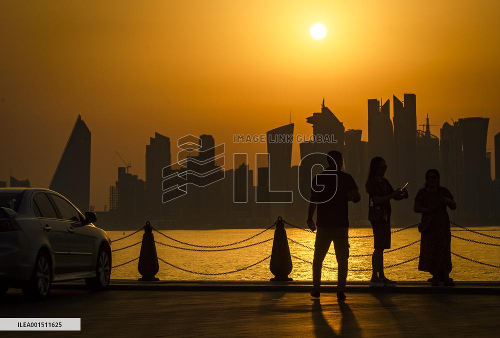 QATAR-DOHA-DAILY LIFE-HEAT WAVE