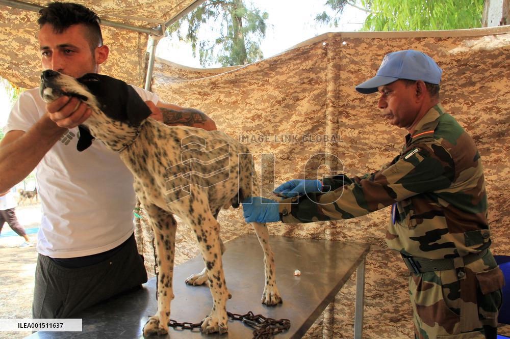 LEBANON-HASBAYA-UNIFIL-PETS VACCINATION