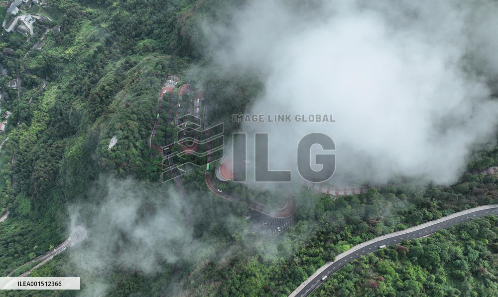 CHINA-HUNAN-HIGHWAY-BRIDGE-AERIAL VIEW (CN)