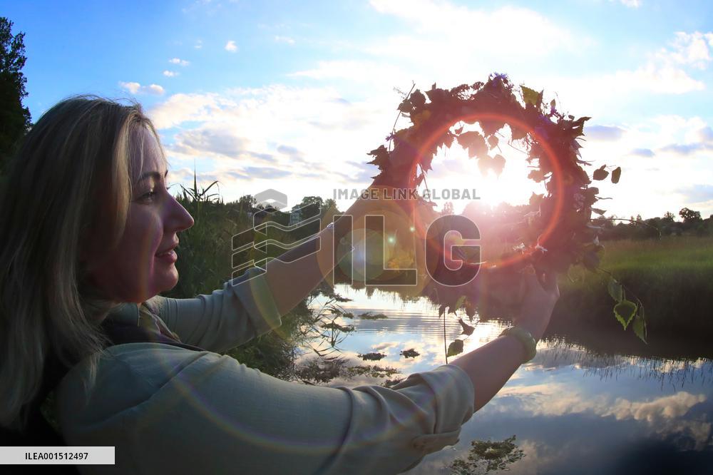 BELARUS-MINSK-IVAN KUPALA FESTIVAL-CELEBRATION