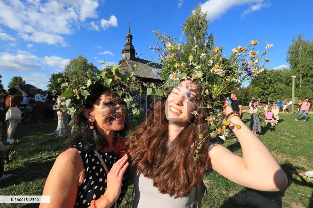 BELARUS-MINSK-IVAN KUPALA FESTIVAL-CELEBRATION