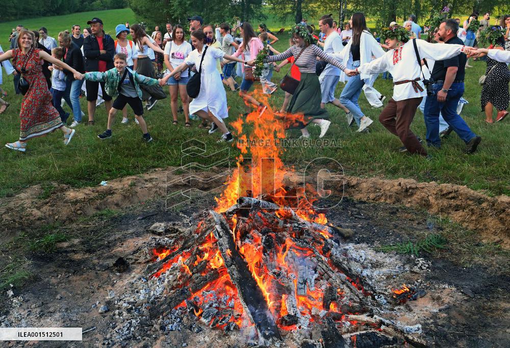 BELARUS-MINSK-IVAN KUPALA FESTIVAL-CELEBRATION