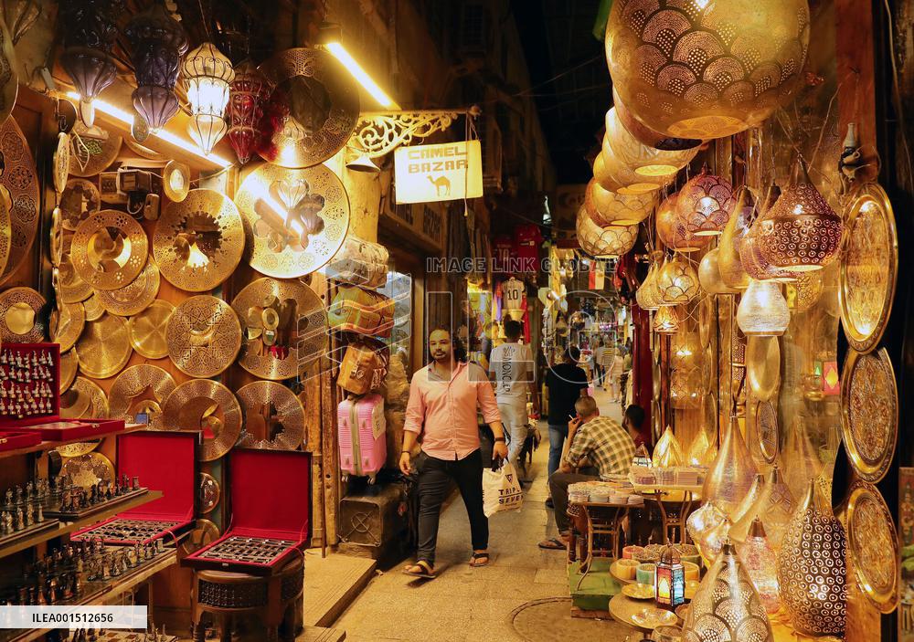 EGYPT-CAIRO-SUMMER-NIGHT LIFE