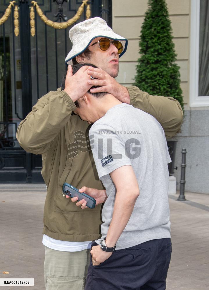 Liam Gallagher Leaves The Ritz Hotel - Madrid