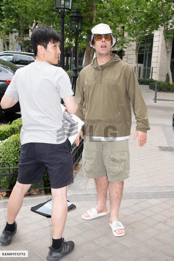 Liam Gallagher Leaves The Ritz Hotel - Madrid