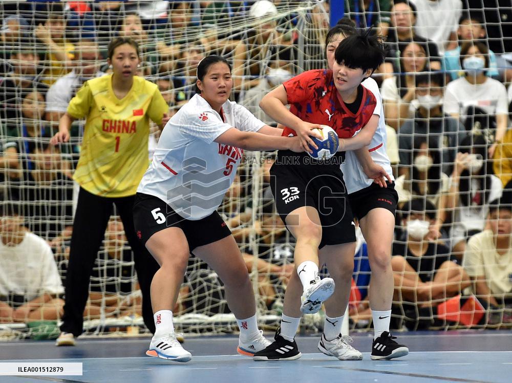 (SP)CHINA-HONG KONG-HANDBALL-ASIAN WOMEN'S JUNIOR CHAMPIONSHIP (CN)