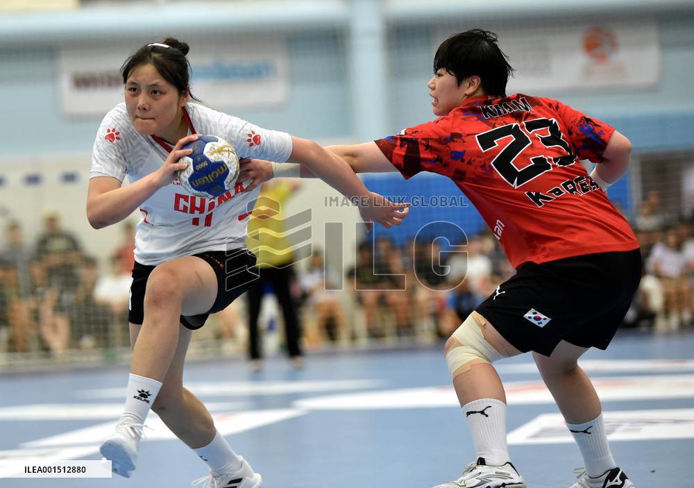 (SP)CHINA-HONG KONG-HANDBALL-ASIAN WOMEN'S JUNIOR CHAMPIONSHIP (CN)
