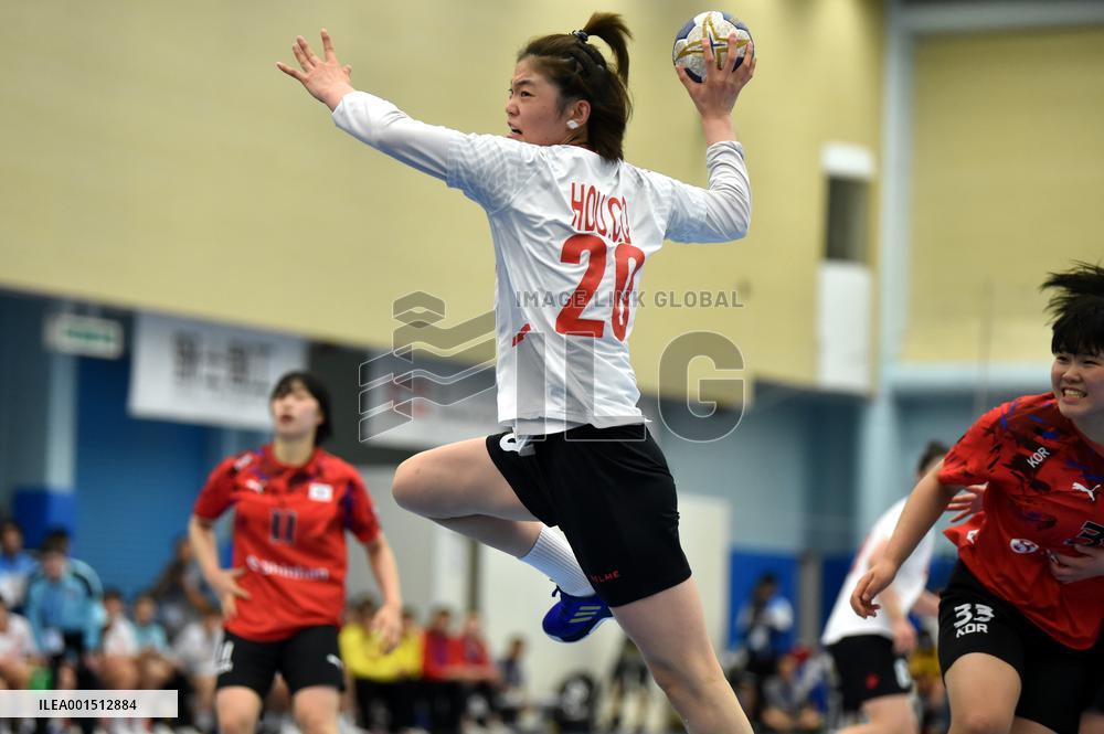 (SP)CHINA-HONG KONG-HANDBALL-ASIAN WOMEN'S JUNIOR CHAMPIONSHIP (CN)