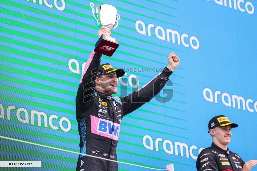 French Driver Victor Martins Wins in F2 - Silverstone