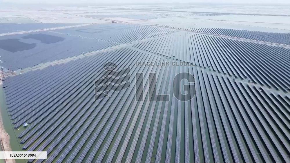 Major photovoltaic project connected to grid in China's Tianjin