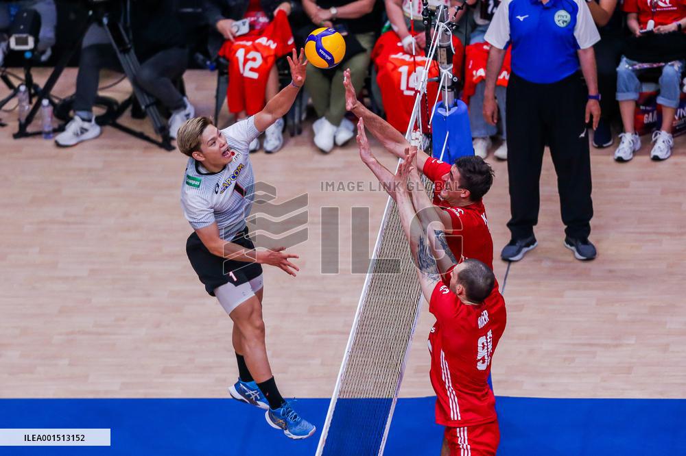 (SP)THE PHILIPPINES-PASAY CITY-VOLLEYBALL-NATIONS LEAGUE-MEN-JPN VS POL