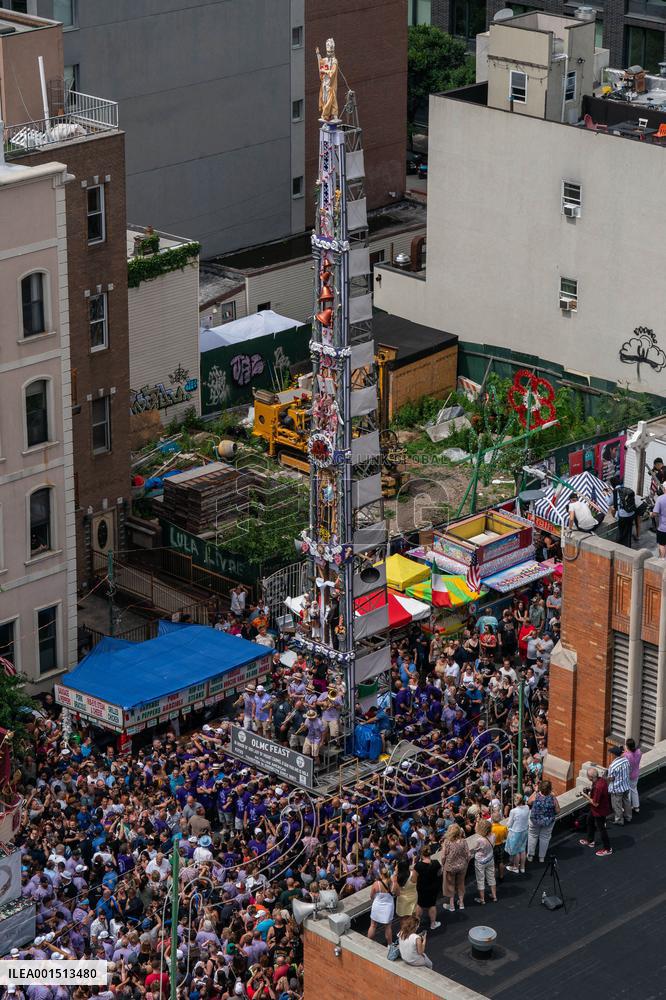 136th Annual Italian Street Festival in New York