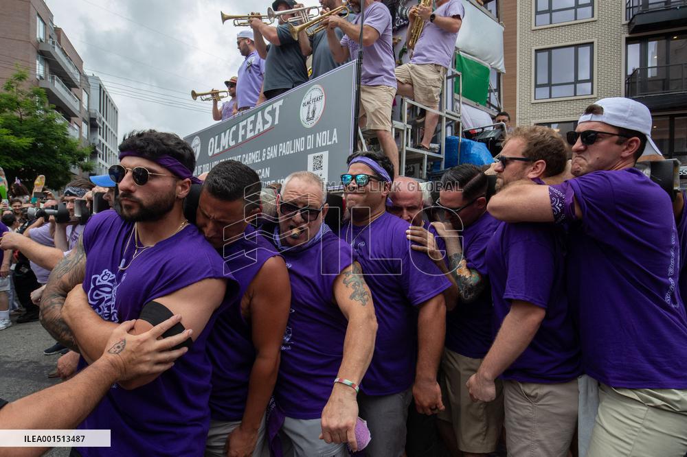136th Annual Italian Street Festival in New York