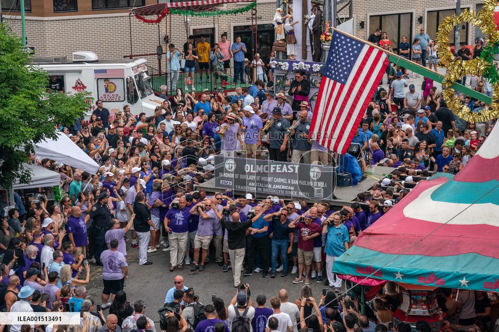 136th Annual Italian Street Festival in New York