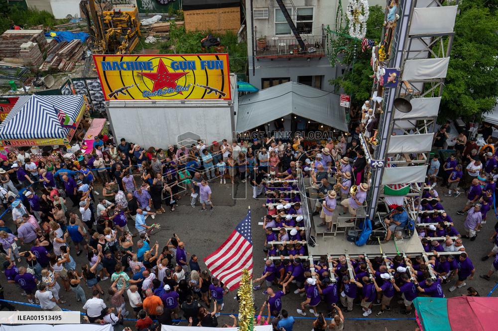 136th Annual Italian Street Festival in New York