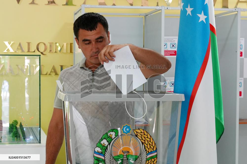 UZBEKISTAN-TASHKENT-EARLY PRESIDENTIAL ELECTION