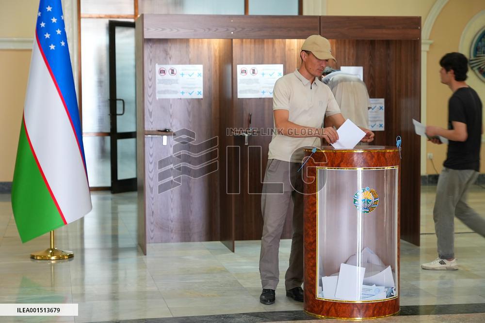 UZBEKISTAN-TASHKENT-EARLY PRESIDENTIAL ELECTION