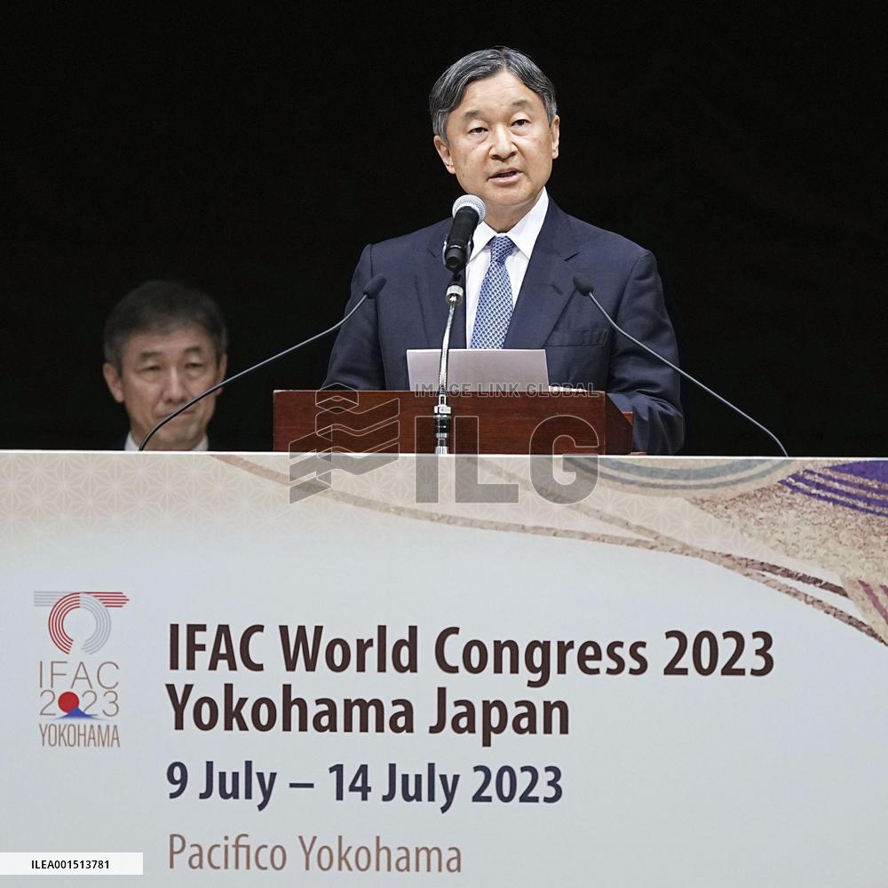 Japan emperor at int'l conference