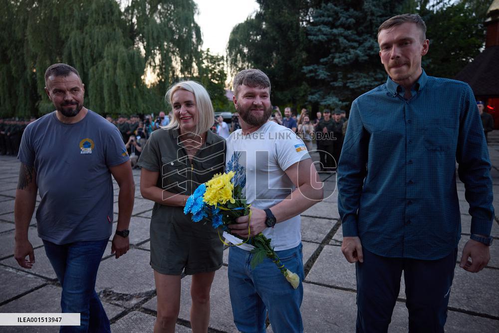 Azovstal Plant Defenders Return Home