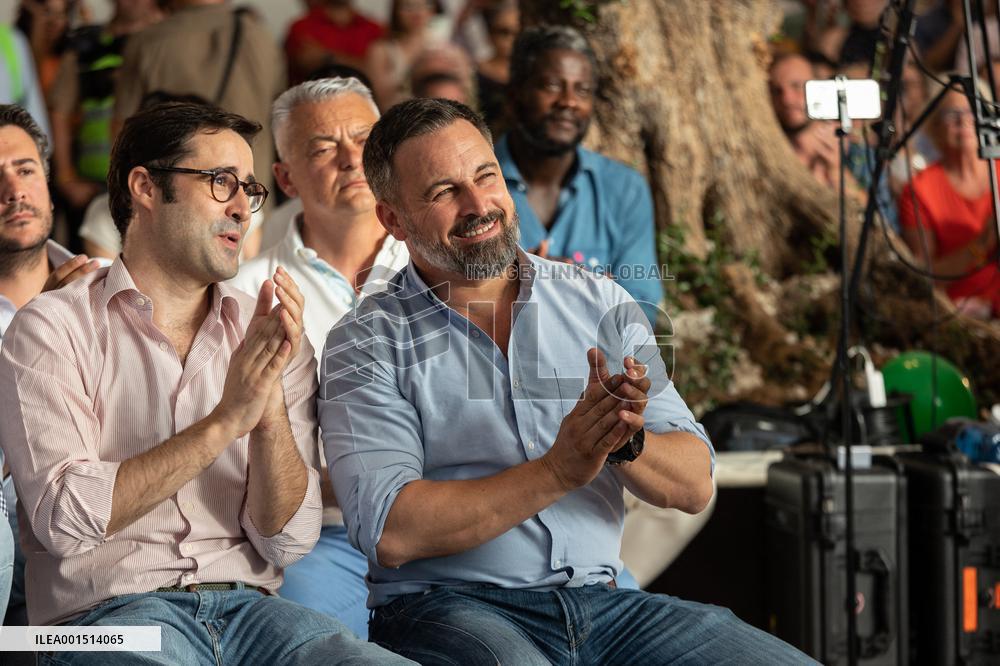 Santiago Abascal Campaigns - Spain