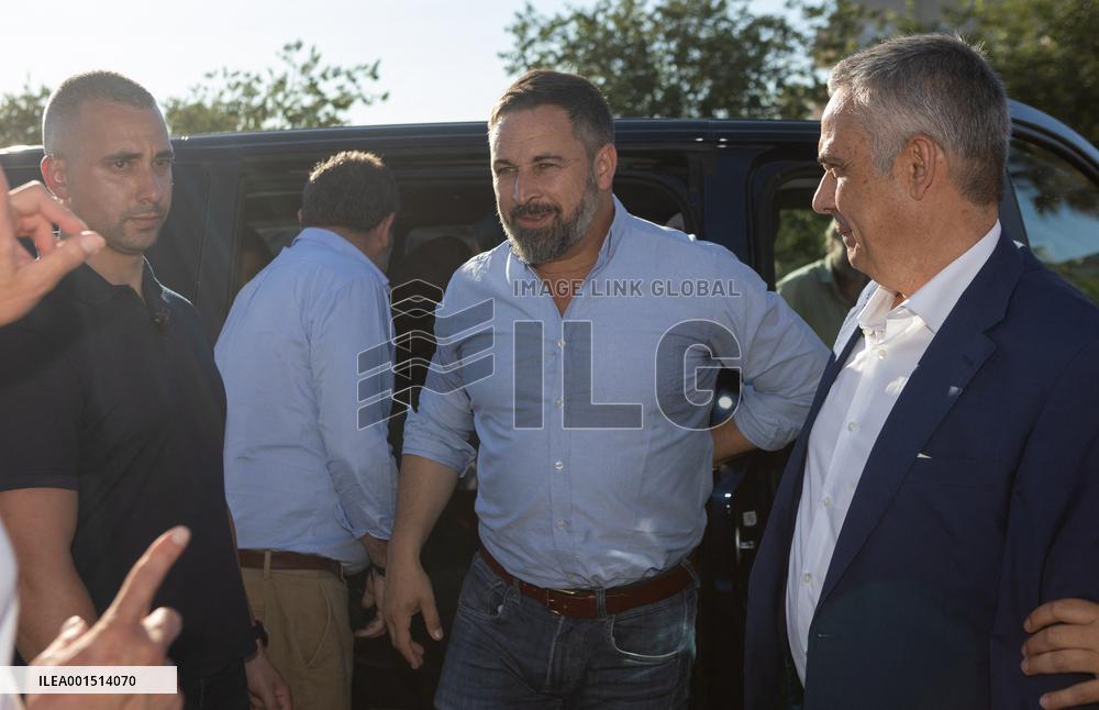 Santiago Abascal Campaigns - Spain