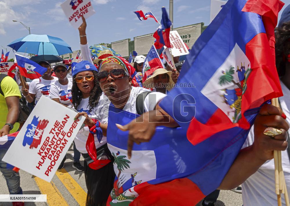 Relief For Haiti March - Miami