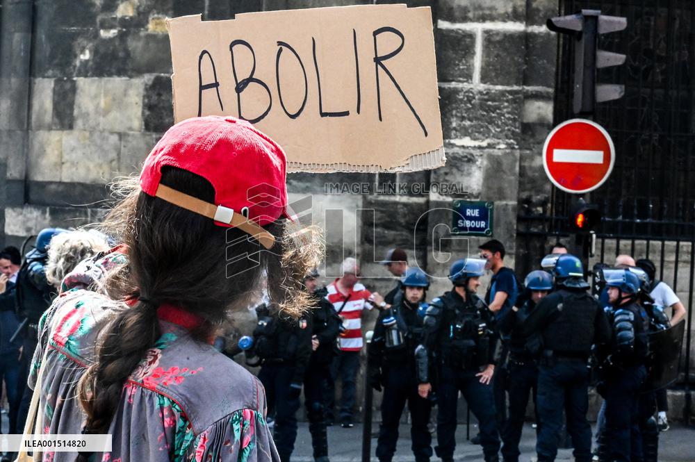 Rally Against Police Violence In Memory Of Adama Traore - Paris