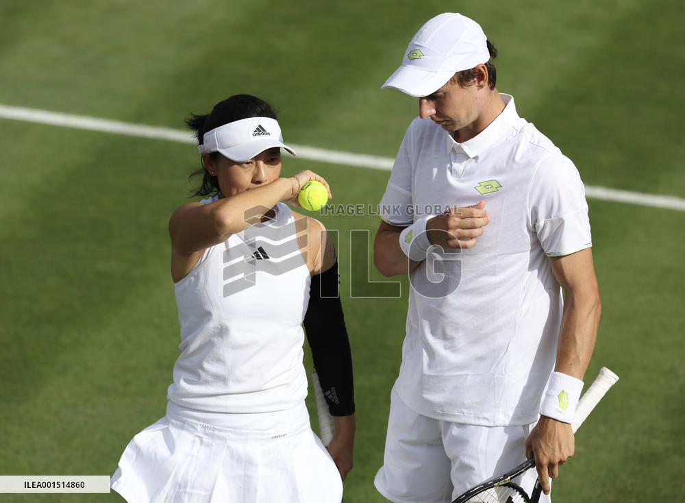 (SP)BRITAIN-LONDON-TENNIS-WIMBLEDON-DAY 7