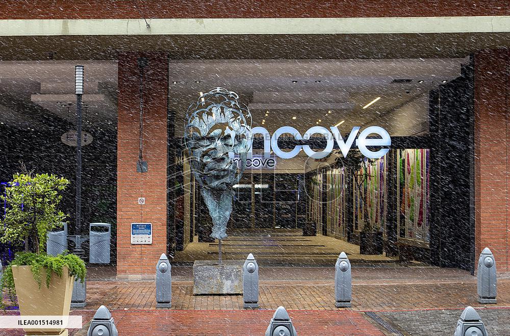 SOUTH AFRICA-JOHANNESBURG-SNOW