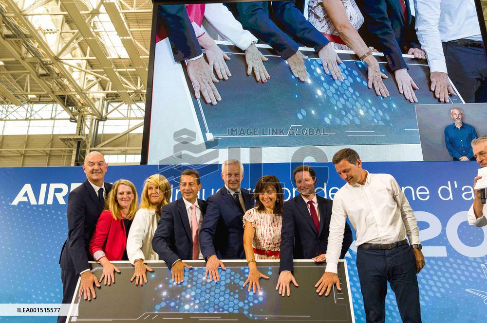 Inauguration Of The New A321 Final Assembly Line - Toulouse
