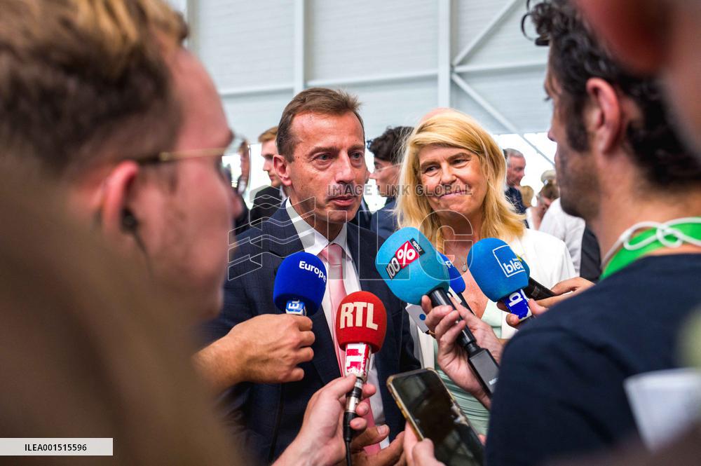 Inauguration Of The New A321 Final Assembly Line - Toulouse