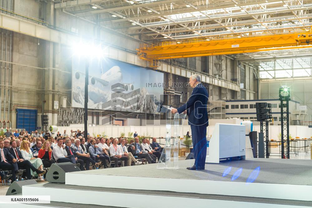 Inauguration Of The New A321 Final Assembly Line - Toulouse