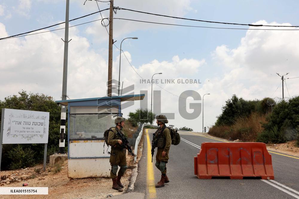 MIDEAST-DEIR NIDHAM-SHOOTING