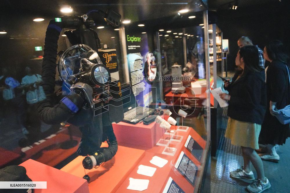 CANADA-VANCOUVER-CHALLENGING THE DEEP-EXHIBITION