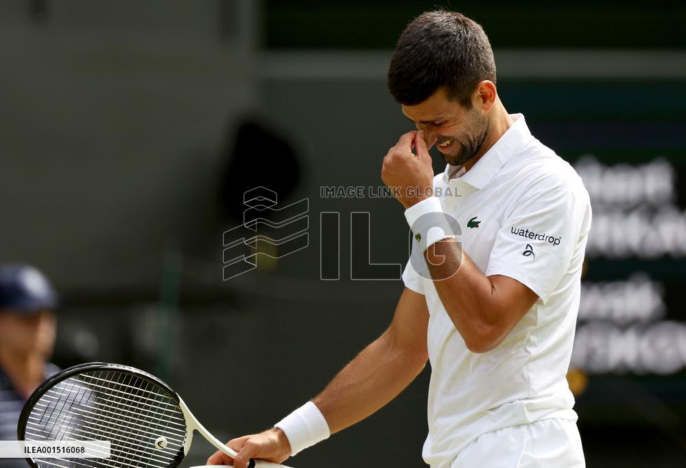 (SP)BRITAIN-LONDON-TENNIS-WIMBLEDON-DAY 8