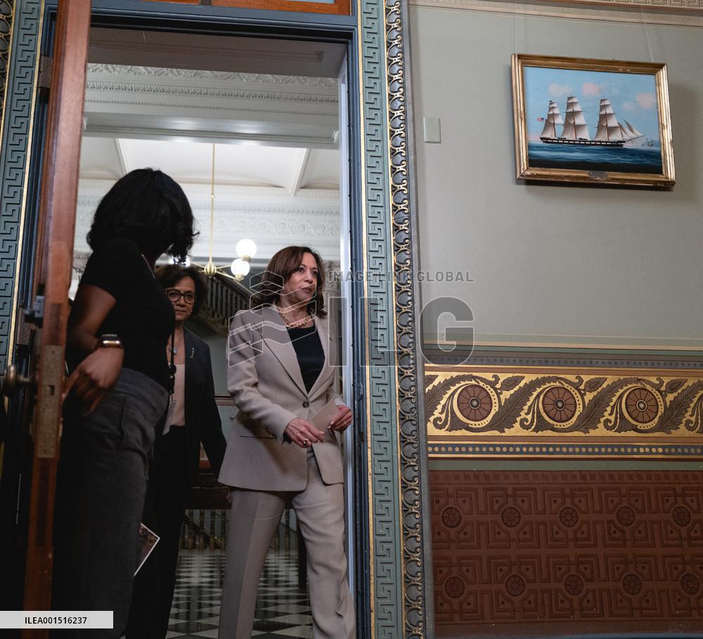 VP Harris Swears In Geeta Rao Gupta - Washington