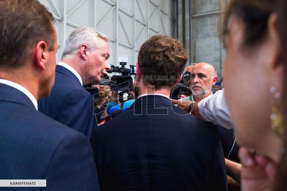 Inauguration Of The New A321 Final Assembly Line - Toulouse