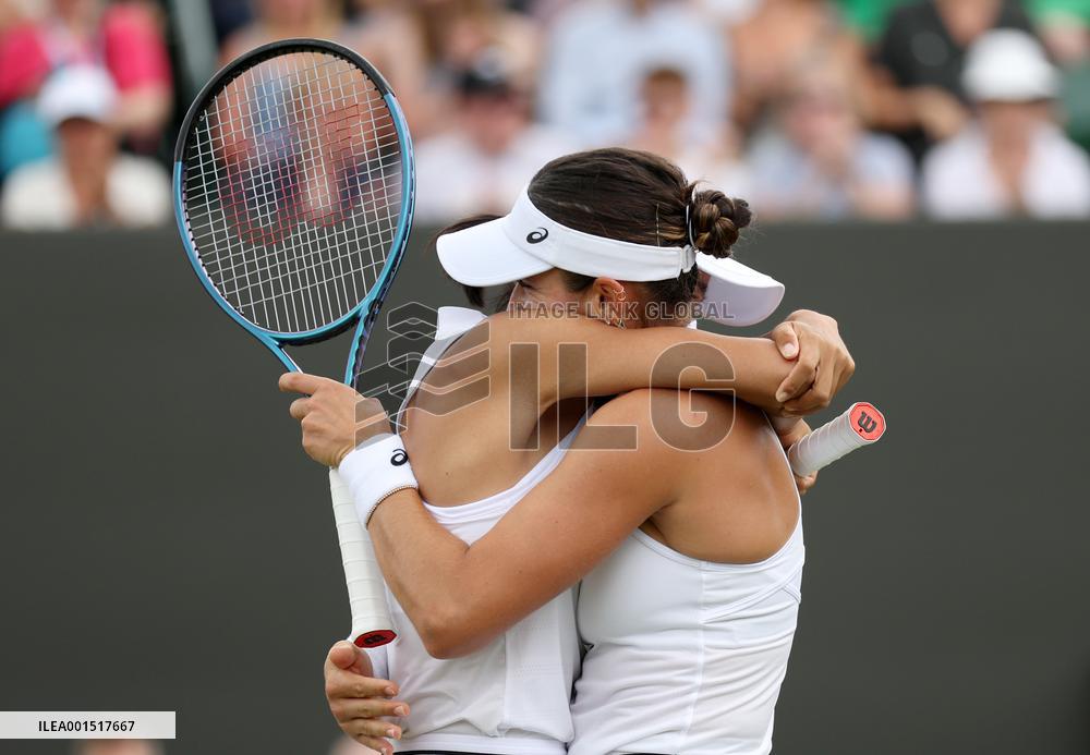 (SP)BRITAIN-LONDON-TENNIS-WIMBLEDON-WOMEN'S DOUBLES