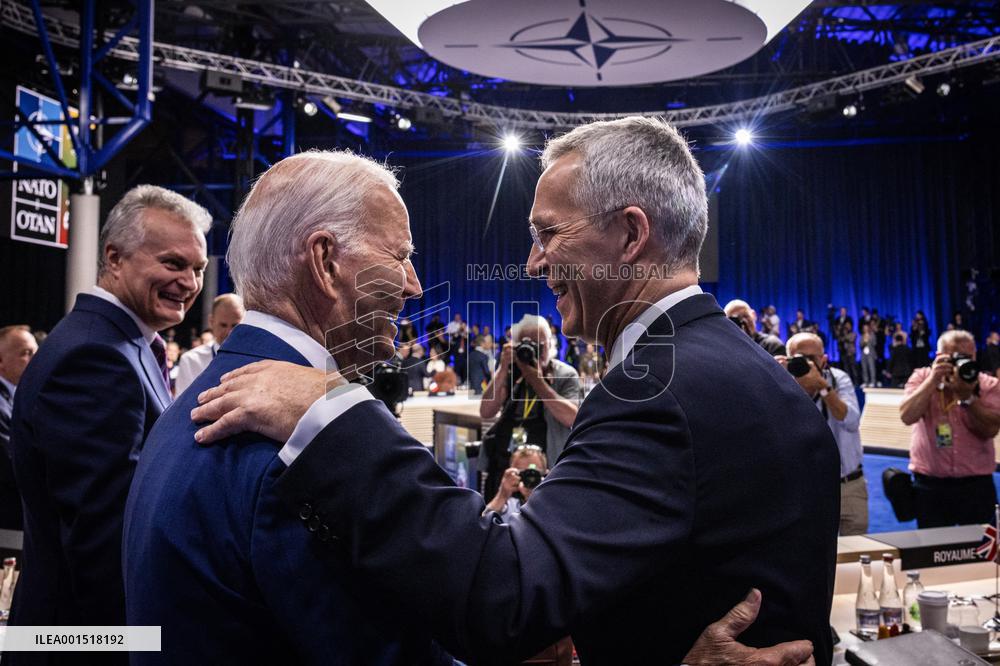 NATO Summit - North Atlantic Council Meeting With Sweden